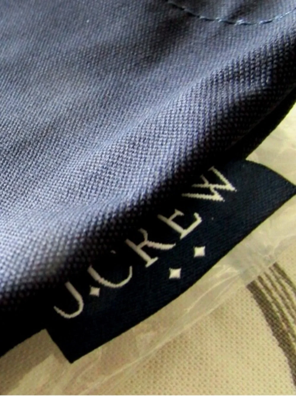 J.Crew Navy Canvas Tote Bag classic w/ tags